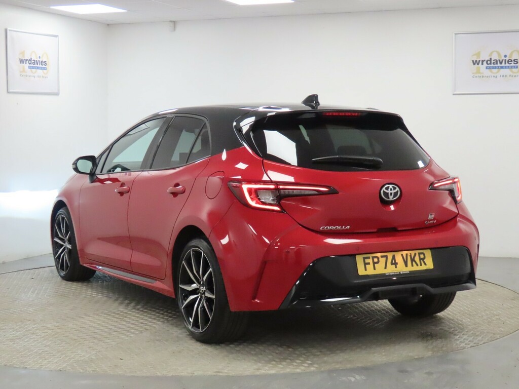 Toyota Corolla 1.8 Hybrid Gr Sport Cvt FP74VKR Red #5