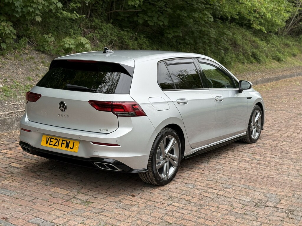 Volkswagen Golf 1.5 Etsi Mhev R-line VE21FWJ Silver #4