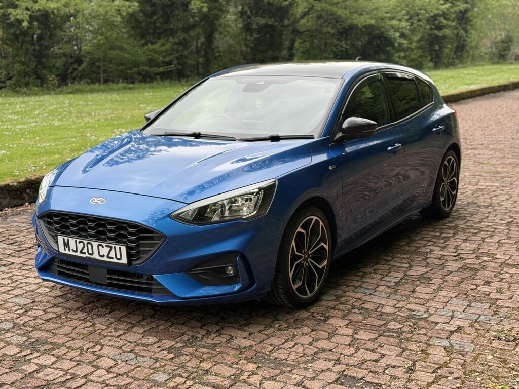 Ford Focus 1.0 T Ecoboost St-line X MJ20CZU Blue #3