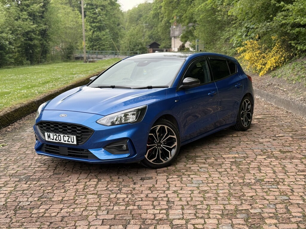 Ford Focus 1.0 T Ecoboost St-line X MJ20CZU Blue #2