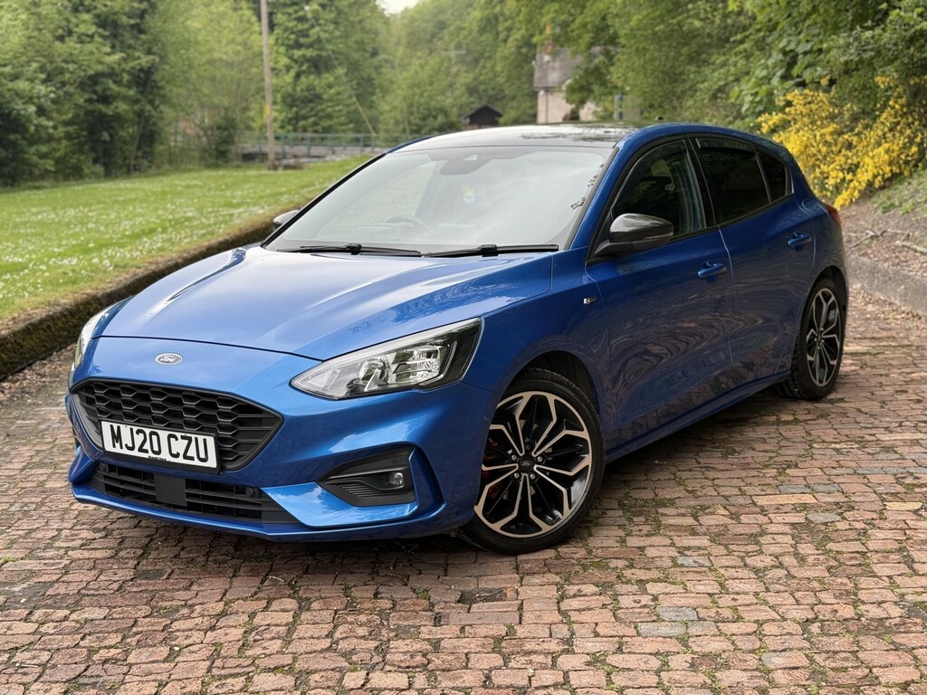 Ford Focus 1.0 T Ecoboost St-line X Blue