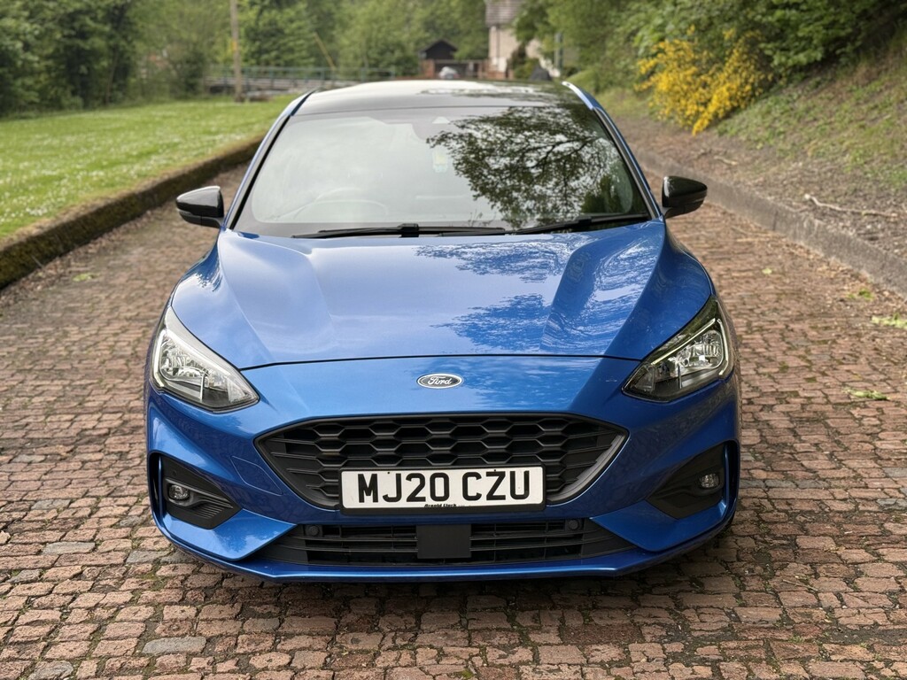Ford Focus 1.0 T Ecoboost St-line X MJ20CZU Blue #4