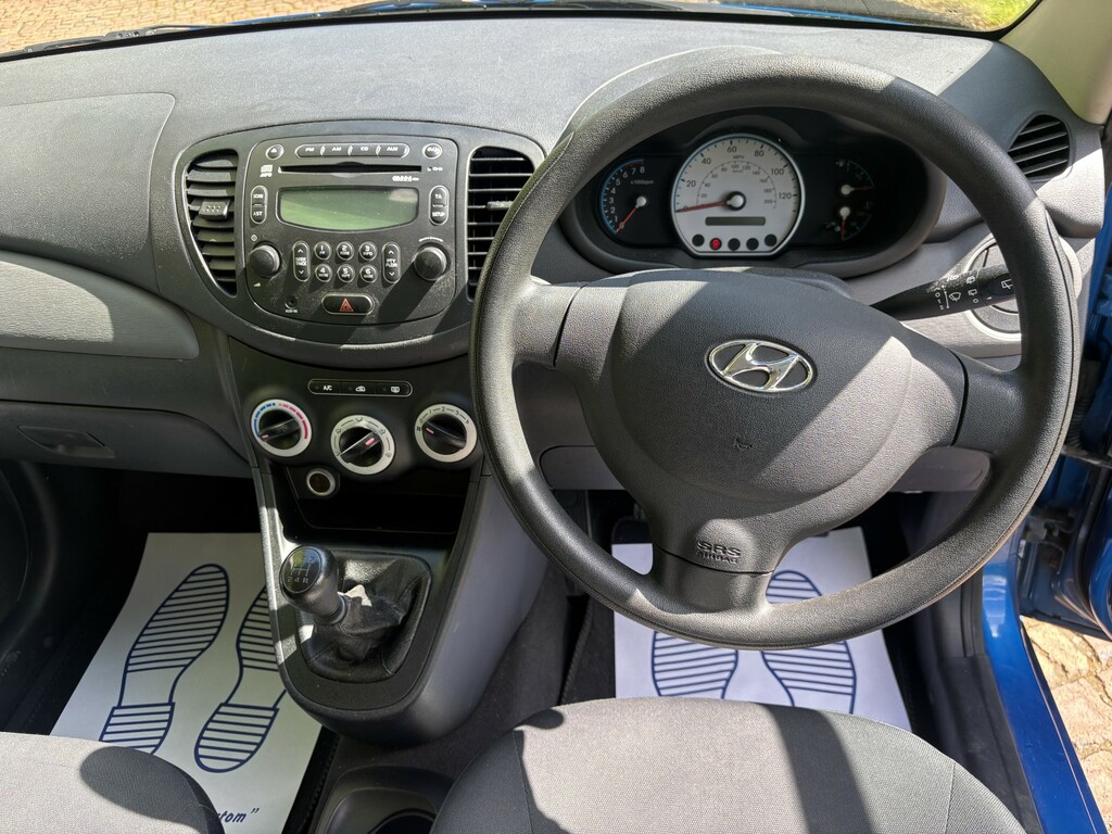 Hyundai I10 1.2 Classic ML09LXG Blue #6