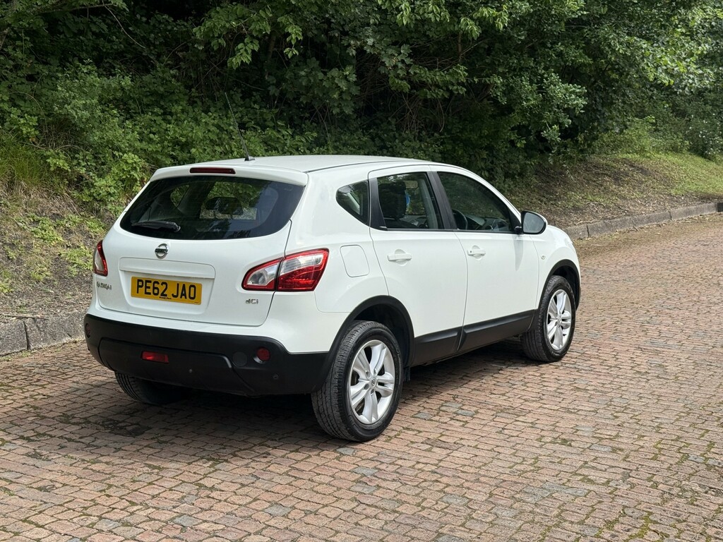 Nissan Qashqai 1.5 Dci Acenta PE62JAO White #6