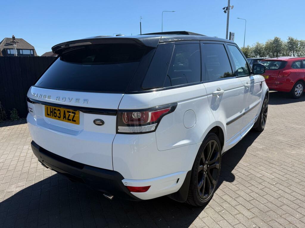 Land Rover Range Rover Sport 3.0 Sd V6 Dynamic 4Wd Euro 5 S LH63AZZ White #5