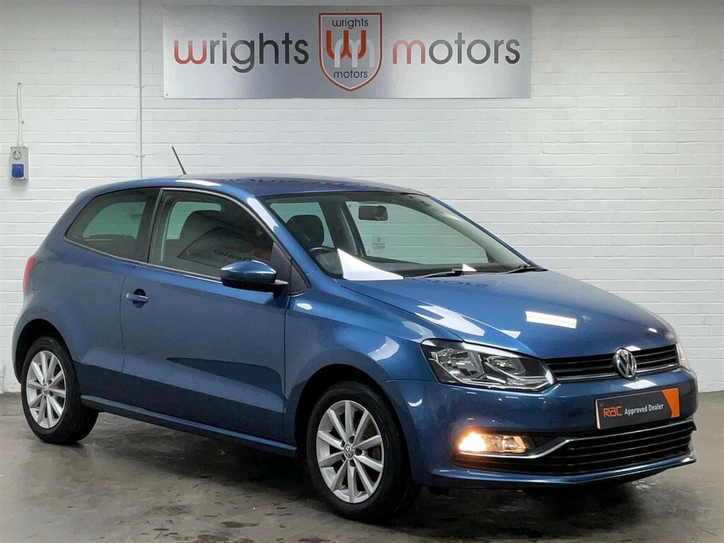 Volkswagen Polo 1.0 Bluemotion Tech Match Euro 6 Ss CV16VKL Blue #2