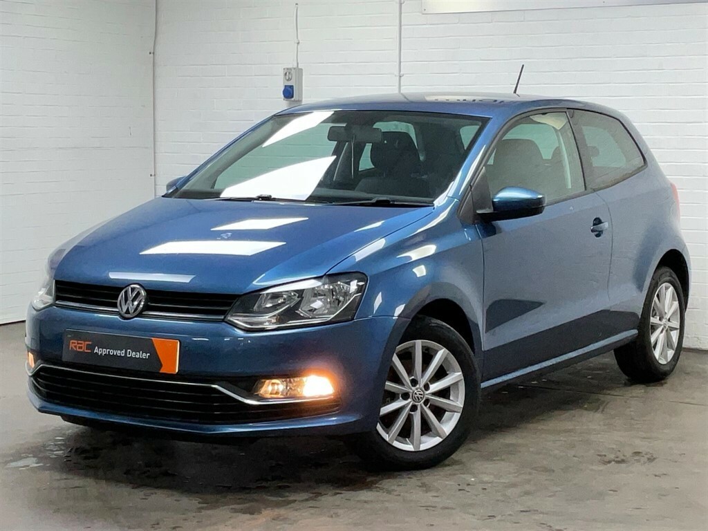 Volkswagen Polo 1.0 Bluemotion Tech Match Euro 6 Ss CV16VKL Blue #6