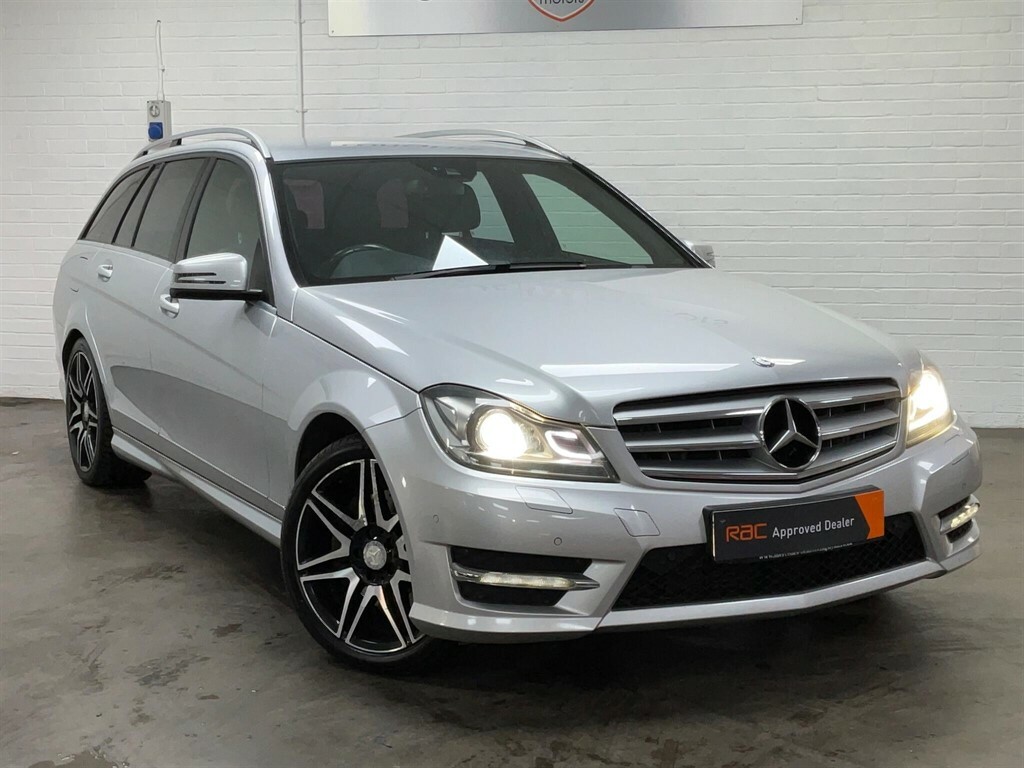 Mercedes-Benz C Class 3.0 Cdi V6 Amg Sport Plus G-tronic Euro 5 Ss 5 Silver #3