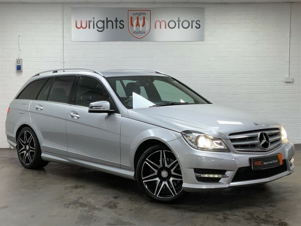 Mercedes-Benz C Class 3.0 Cdi V6 Amg Sport Plus G-tronic Euro 5 Ss 5 Silver