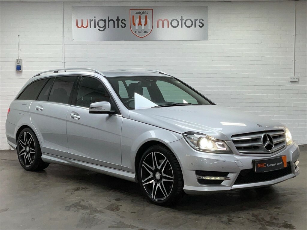 Mercedes-Benz C Class 3.0 Cdi V6 Amg Sport Plus G-tronic Euro 5 Ss 5 Silver #2