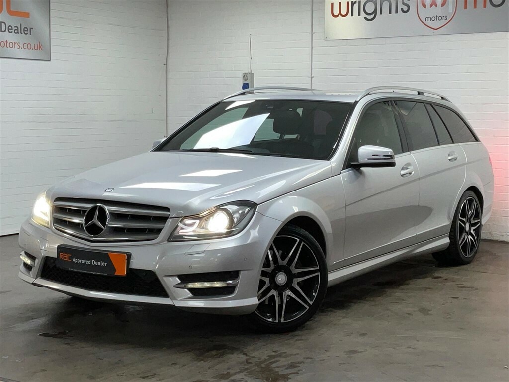 Mercedes-Benz C Class 3.0 Cdi V6 Amg Sport Plus G-tronic Euro 5 Ss 5 Silver #6
