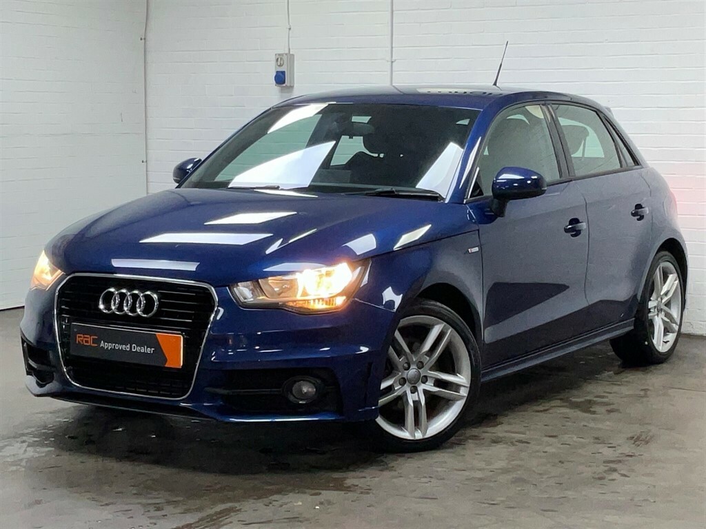 Audi A1 1.6 Tdi S Line Sportback Euro 5 Ss Blue #6