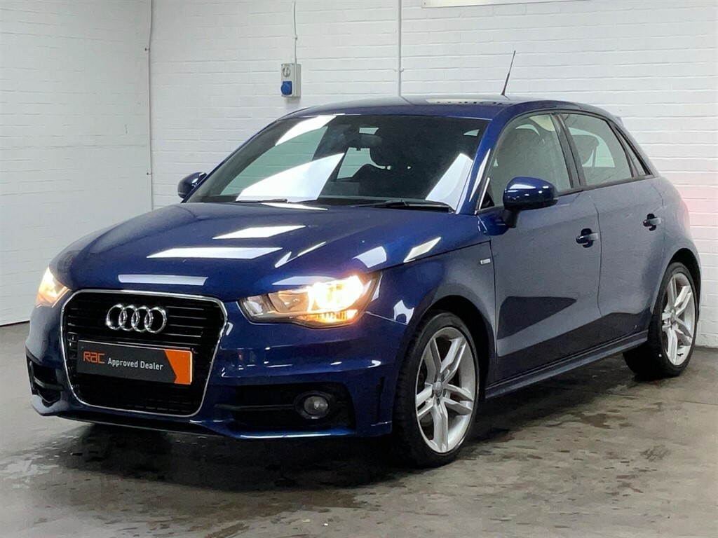 Audi A1 1.6 Tdi S Line Sportback Euro 5 Ss Blue #5