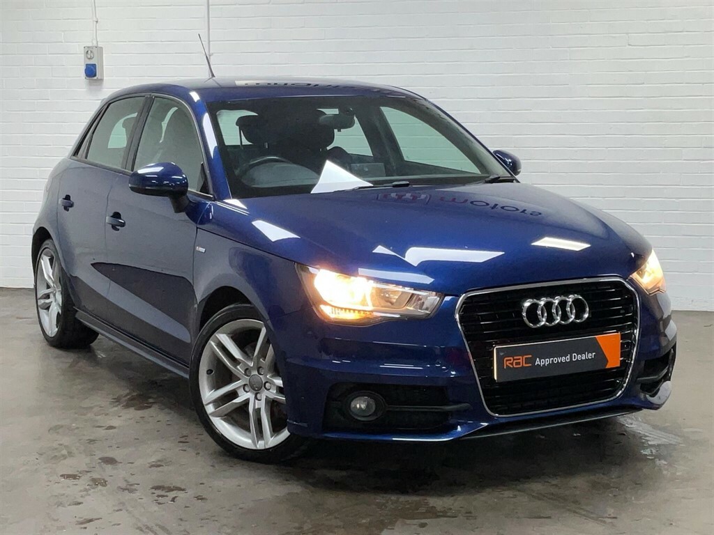 Audi A1 1.6 Tdi S Line Sportback Euro 5 Ss Blue #3