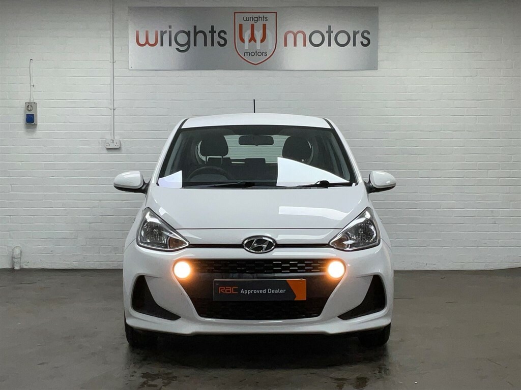 Hyundai I10 1.0 Se Euro 6 ASZ7426 White #4