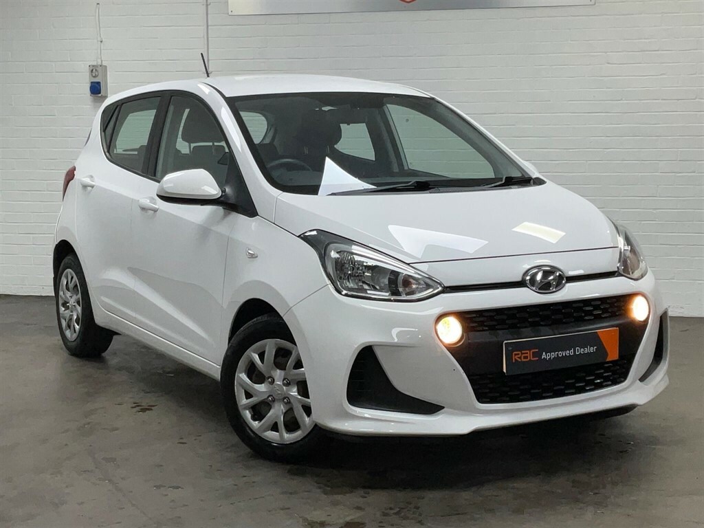 Hyundai I10 1.0 Se Euro 6 ASZ7426 White #3