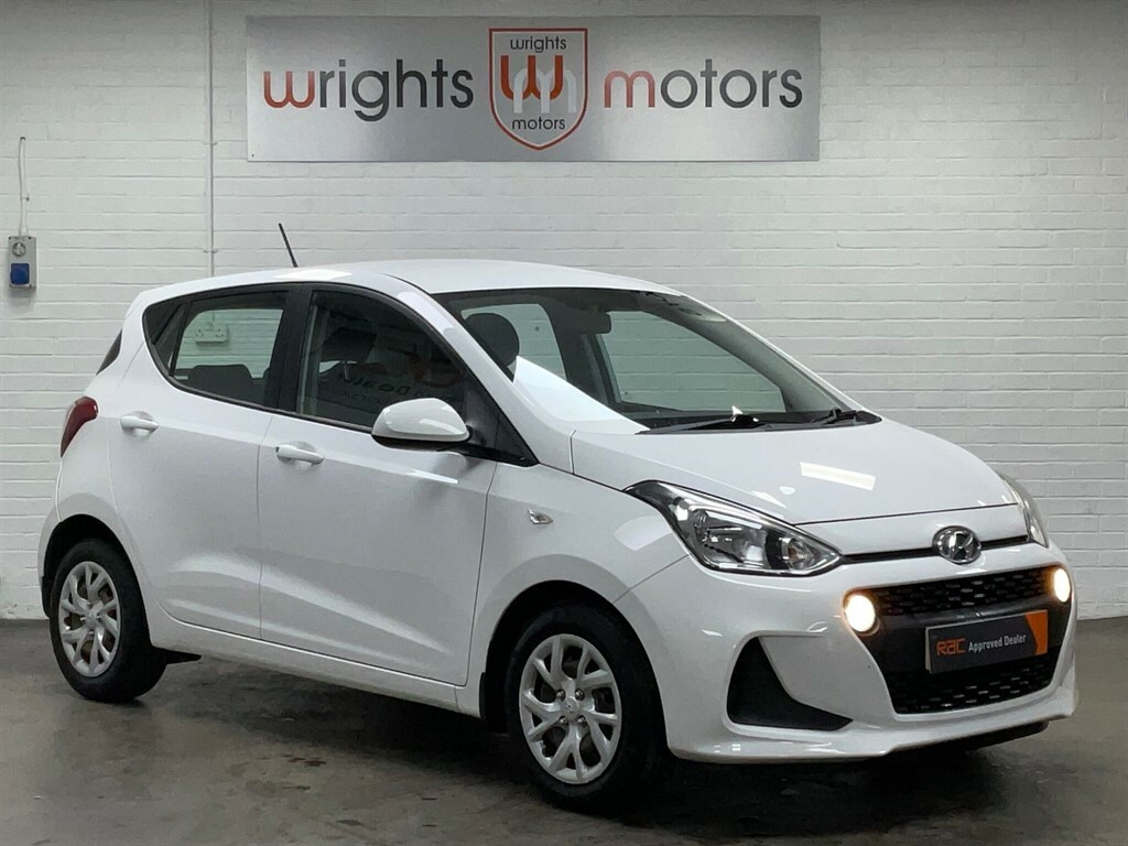 Hyundai I10 1.0 Se Euro 6 ASZ7426 White #2