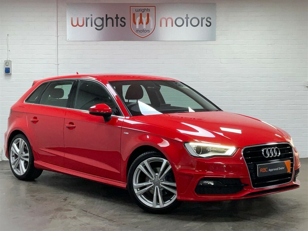 Audi A3 1.4 Tfsi Cod S Line Sportback S Tronic Euro 6 Ss Red