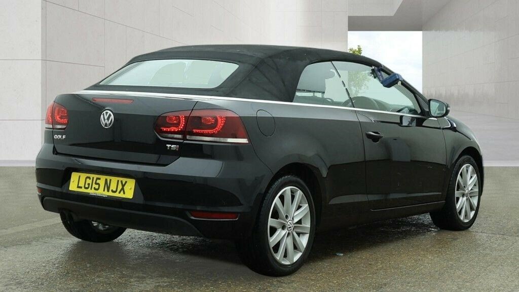 Volkswagen Golf 1.4 Tsi S Cabriolet Euro 5 LG15NJX Black #5