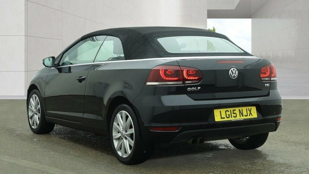 Volkswagen Golf 1.4 Tsi S Cabriolet Euro 5 LG15NJX Black #6