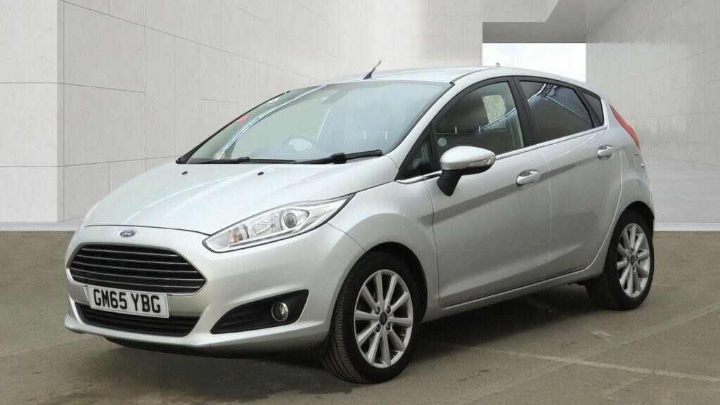 Ford Fiesta 1.0T Ecoboost Titanium Euro 6 Ss GM65YBG Silver #2