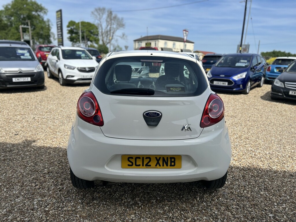 Ford KA Hatchback 1.2 Studio 2012 SC12XNB White #6