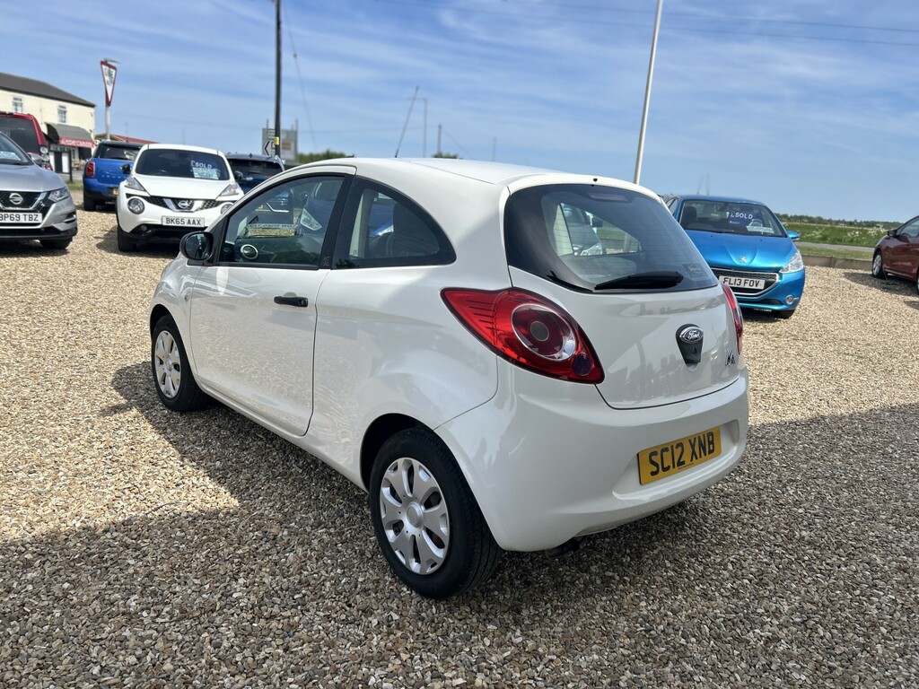 Ford KA Hatchback 1.2 Studio 2012 SC12XNB White #5