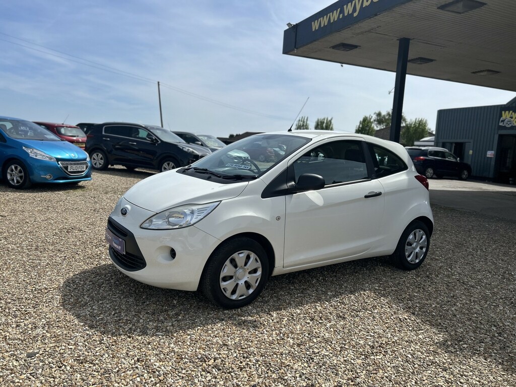 Ford KA Hatchback 1.2 Studio 2012 SC12XNB White #3