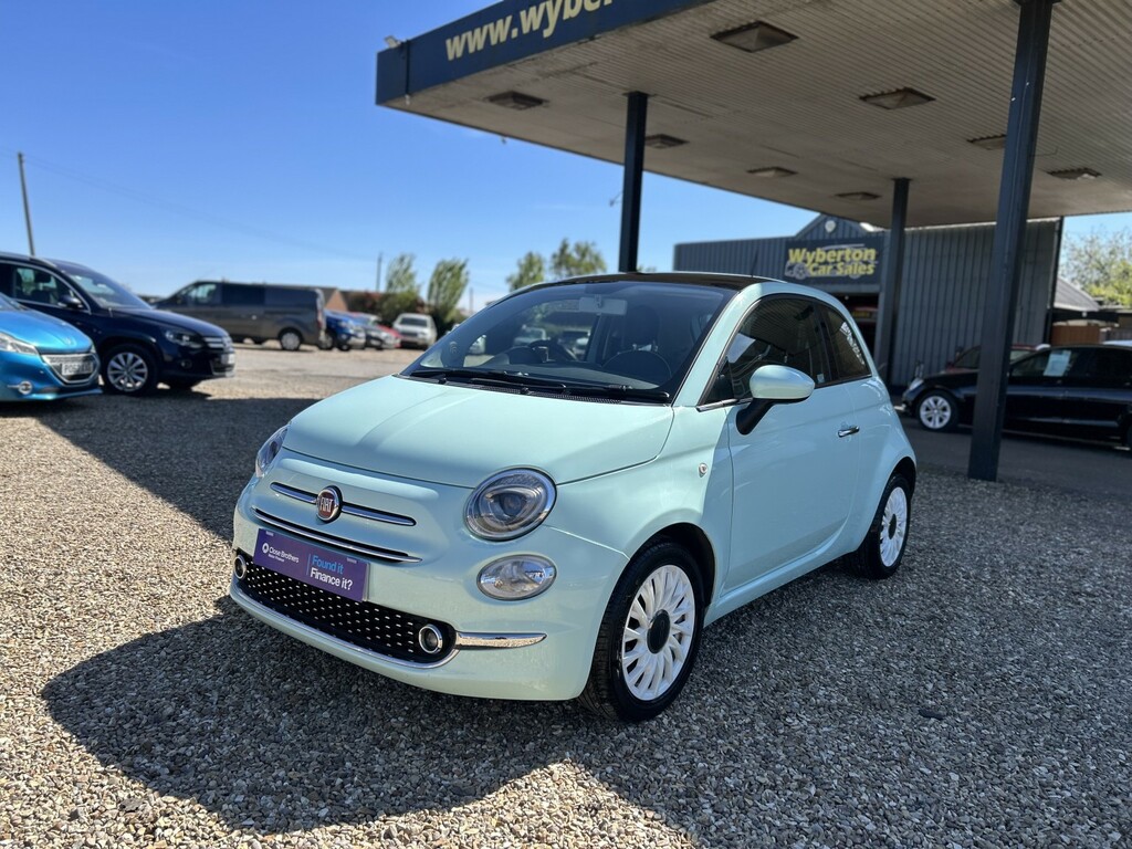 Fiat 500 Hatchback 1.2 500 My17 1.2 69Hp Lounge 2017 Green