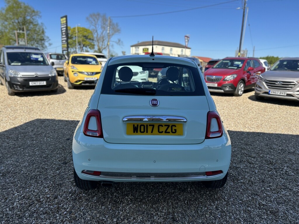 Fiat 500 Hatchback 1.2 500 My17 1.2 69Hp Lounge 2017 WO17CZG Green #6