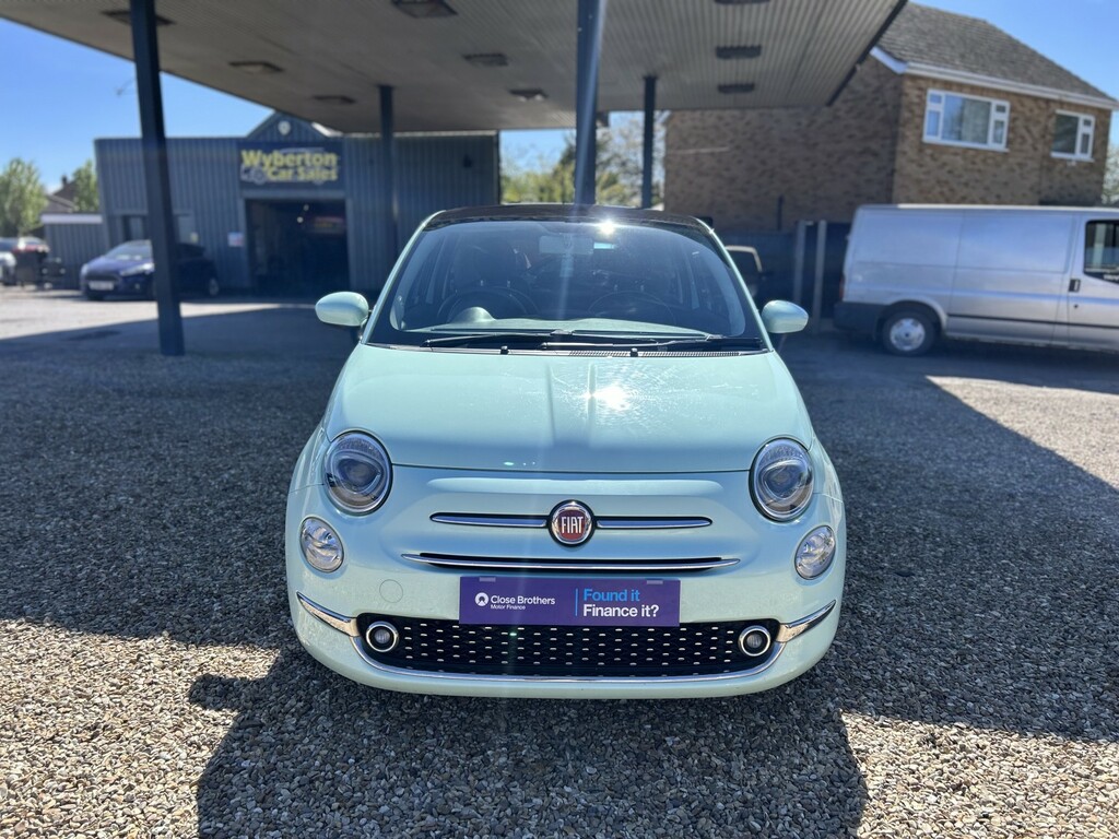 Fiat 500 Hatchback 1.2 500 My17 1.2 69Hp Lounge 2017 WO17CZG Green #2