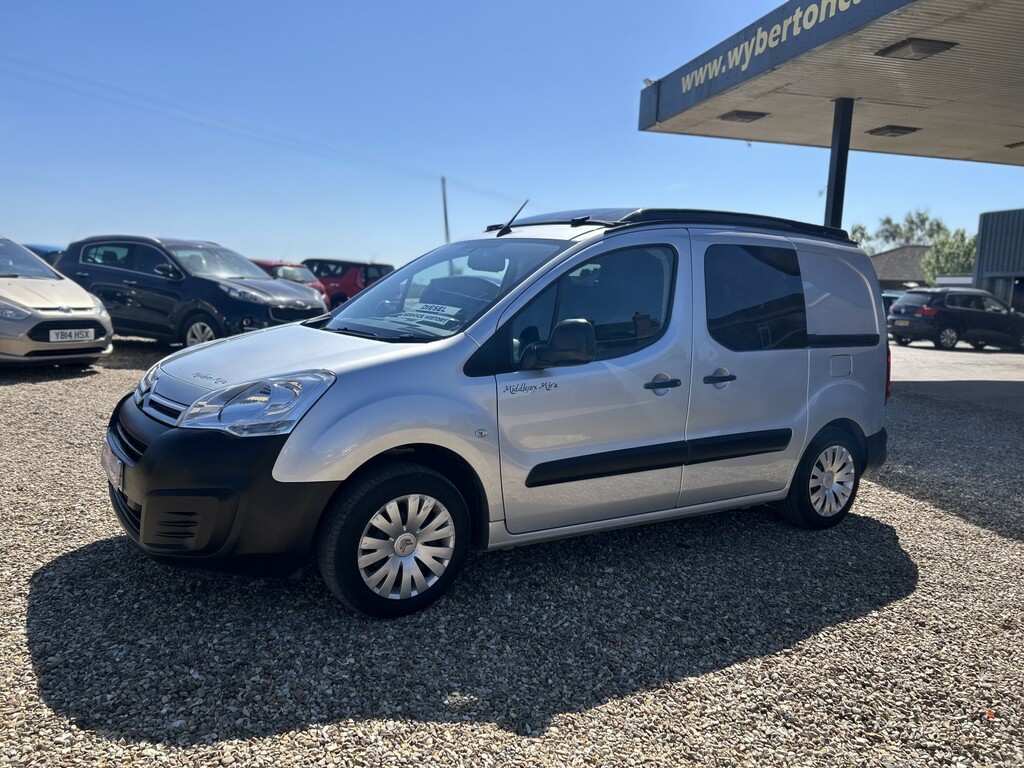 Citroen Berlingo Panel Van 1.6 Bluehdi 625 Enterprise 2017 CN17GCZ Silver #6