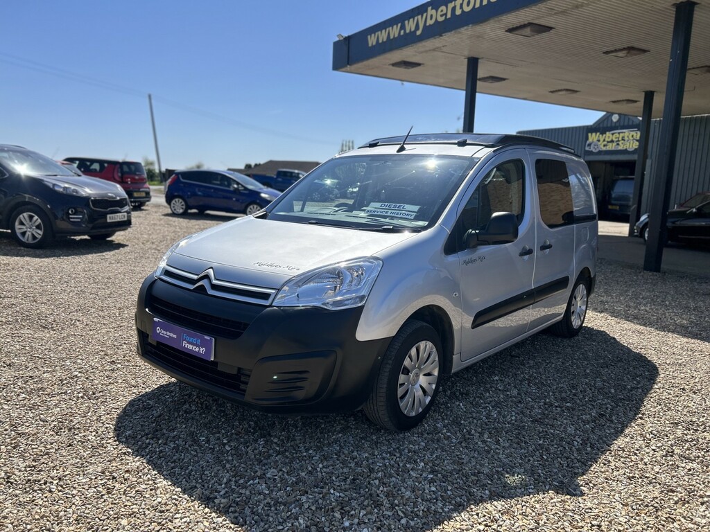 Citroen Berlingo Panel Van 1.6 Bluehdi 625 Enterprise 2017 CN17GCZ Silver #4