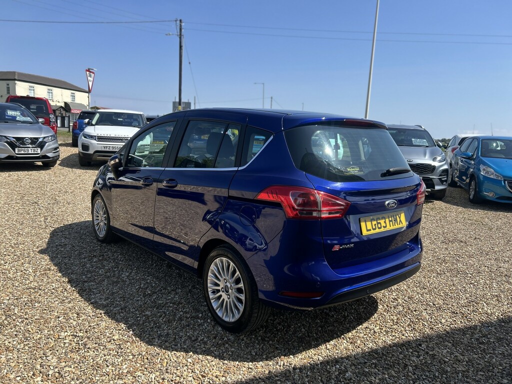 Ford B-Max Mpv 1.6 Titanium 2014 LG63HMX Blue #5