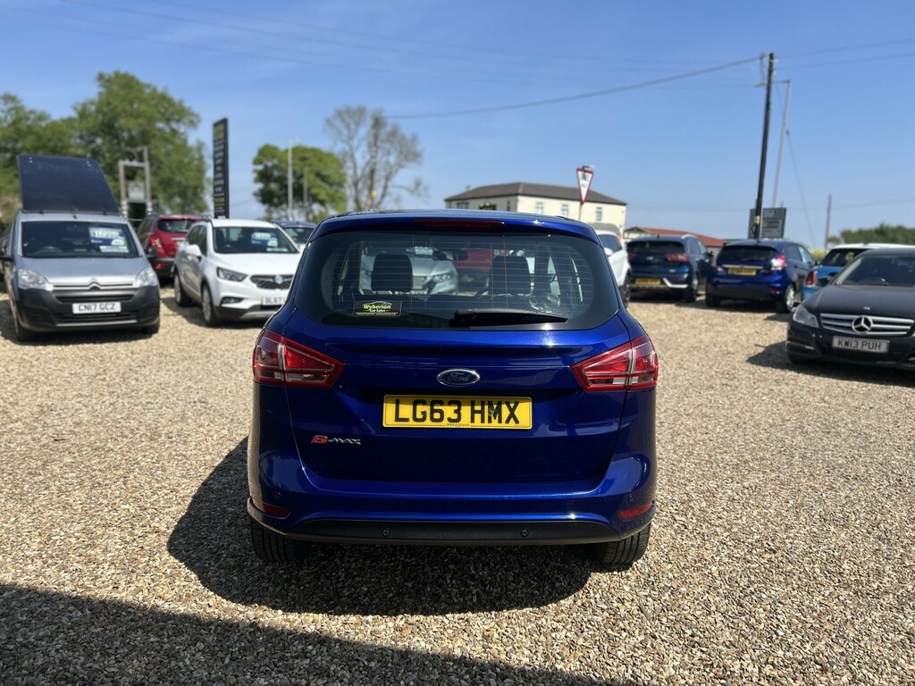 Ford B-Max Mpv 1.6 Titanium 2014 LG63HMX Blue #6