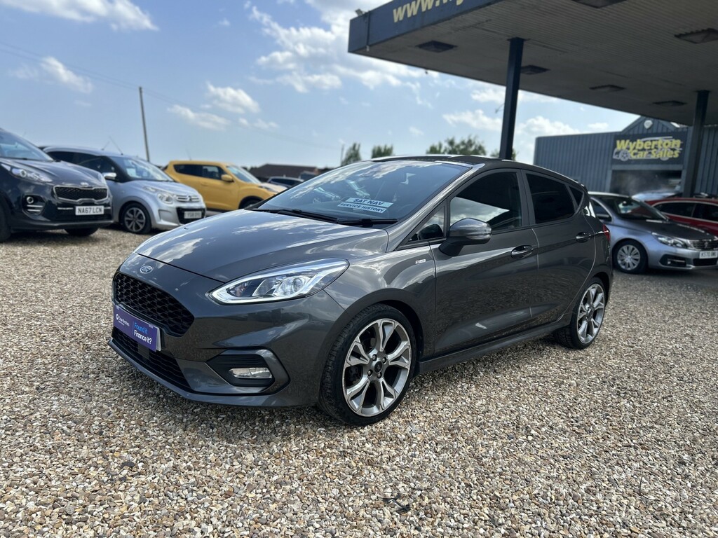 Ford Fiesta Hatchback 1.0 T Ecoboost St-line X 2018 WM18SYO Grey #3