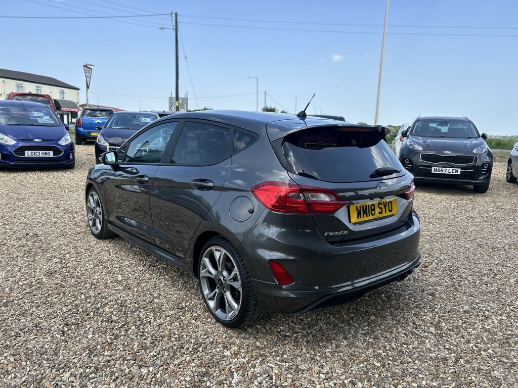 Ford Fiesta Hatchback 1.0 T Ecoboost St-line X 2018 WM18SYO Grey #5
