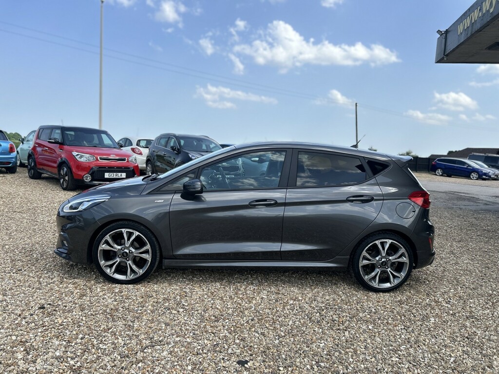 Ford Fiesta Hatchback 1.0 T Ecoboost St-line X 2018 WM18SYO Grey #4