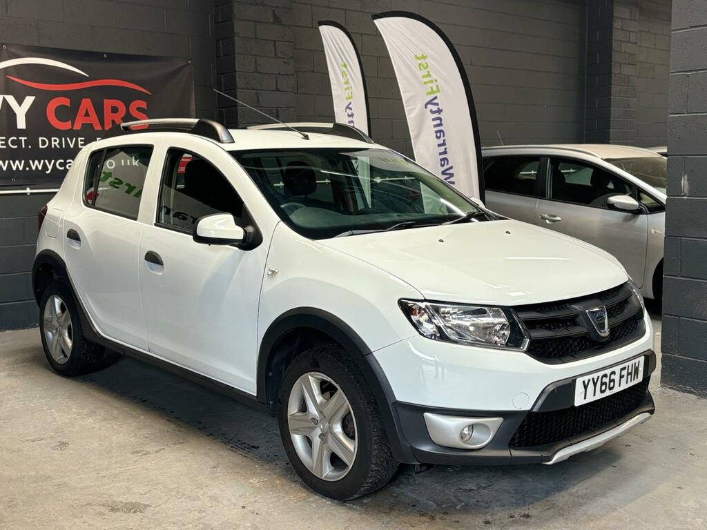 Dacia Sandero Stepway 1.5 Dci Ambiance Euro 6 Ss YY66FHW White #3