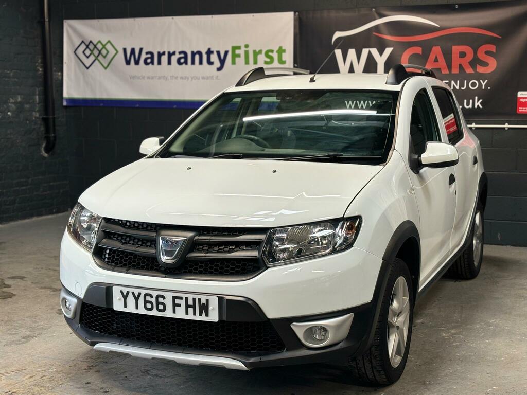 Dacia Sandero Stepway 1.5 Dci Ambiance Euro 6 Ss YY66FHW White #4