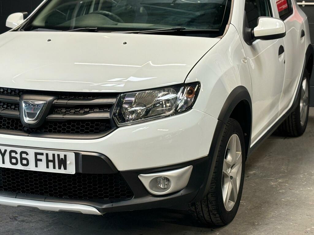 Dacia Sandero Stepway 1.5 Dci Ambiance Euro 6 Ss YY66FHW White #6