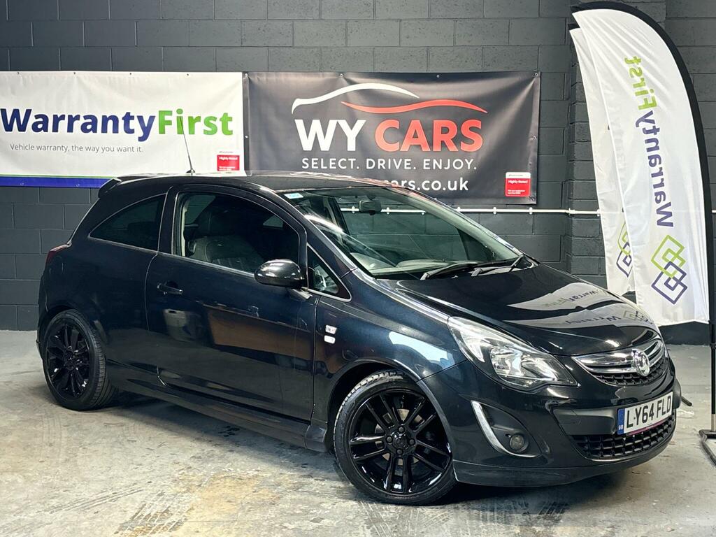 Vauxhall Corsa 1.2 16V Limited Edition Euro 5 Black