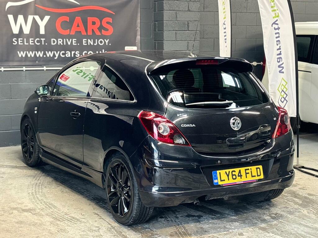 Vauxhall Corsa 1.2 16V Limited Edition Euro 5 LY64FLD Black #4