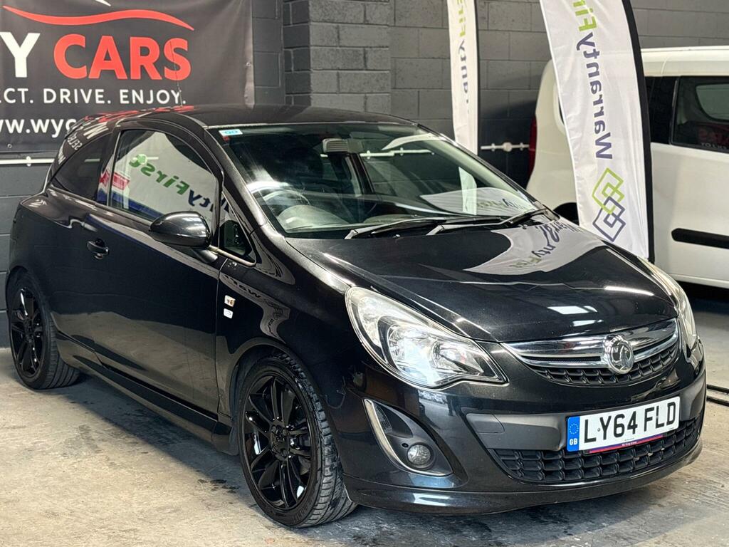 Vauxhall Corsa 1.2 16V Limited Edition Euro 5 LY64FLD Black #5