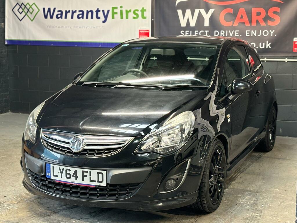 Vauxhall Corsa 1.2 16V Limited Edition Euro 5 LY64FLD Black #3