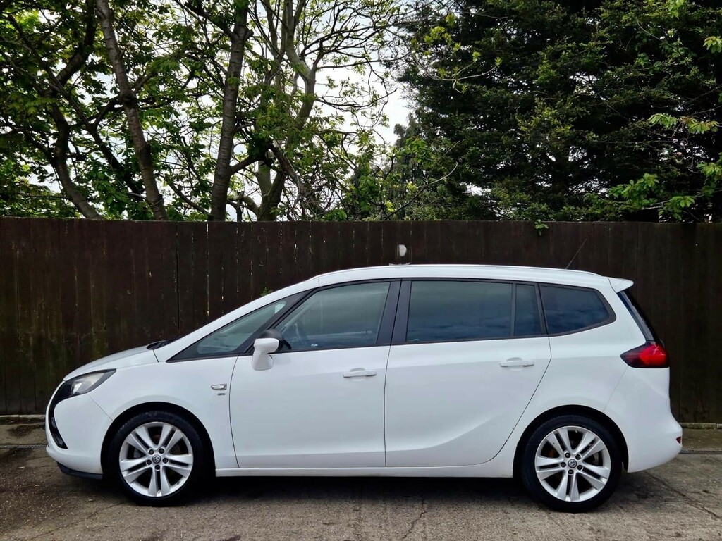 Vauxhall Zafira Tourer 1.4I Turbo Sri Euro 6 BJ64MXY White #2