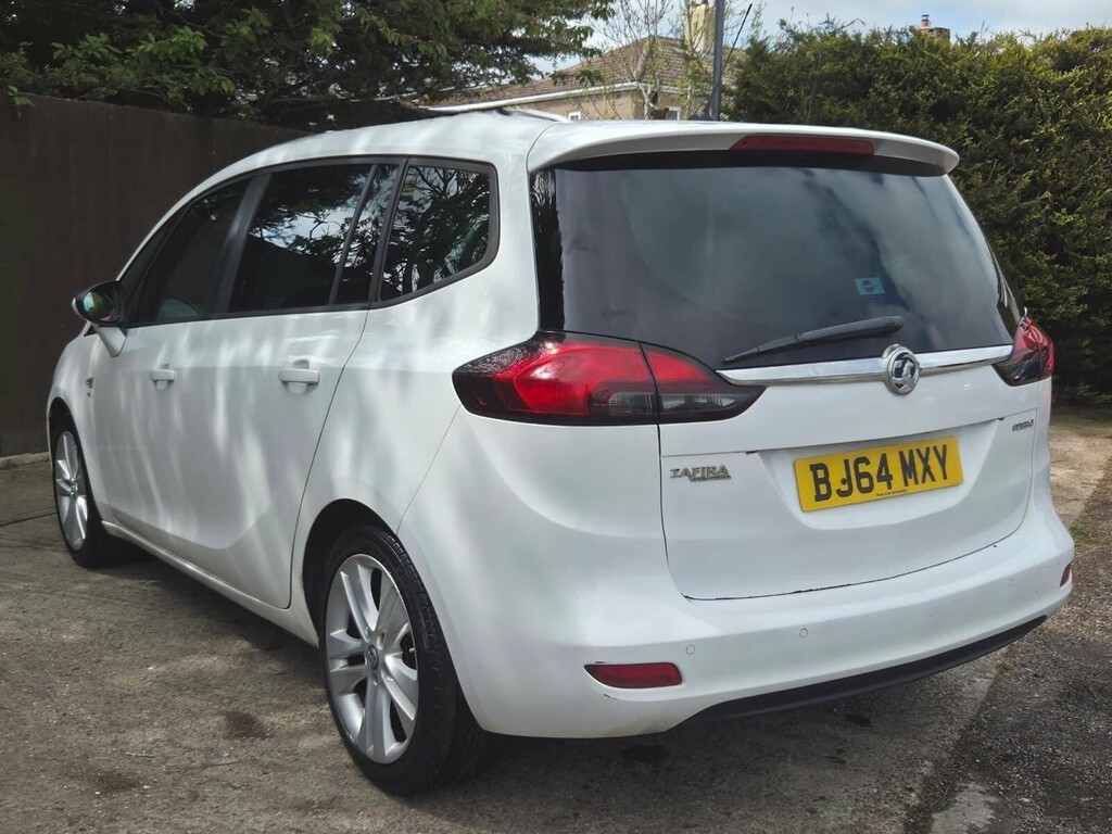 Vauxhall Zafira Tourer 1.4I Turbo Sri Euro 6 BJ64MXY White #5