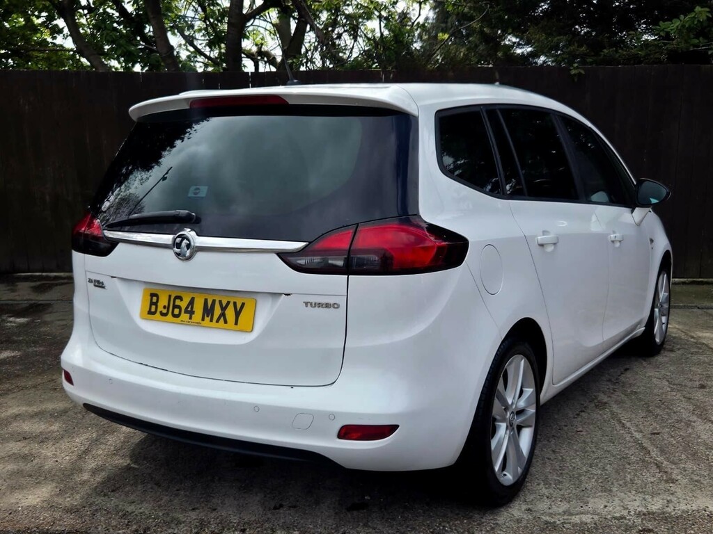 Vauxhall Zafira Tourer 1.4I Turbo Sri Euro 6 BJ64MXY White #4