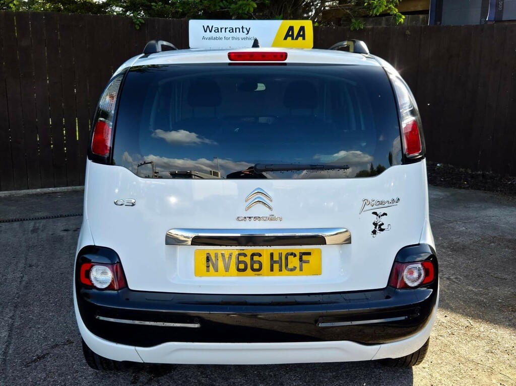 Citroen C3 Picasso 1.6 Bluehdi Platinum Euro 6 NV66HCF White #6