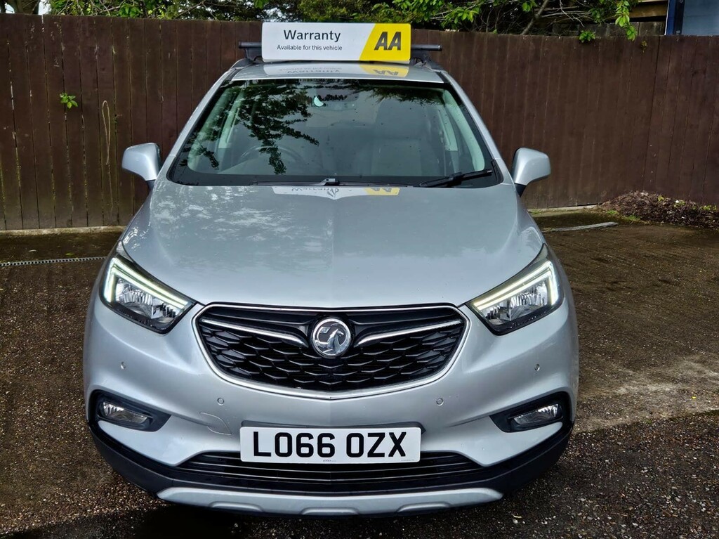 Vauxhall Mokka X 1.6I Active Euro 6 Ss LO66OZX Silver #2